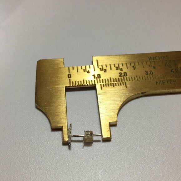 Sterling Silver Earrings Cup Drink Studs Bartender Barista Gift 10mm Posts - Picture 3 of 5